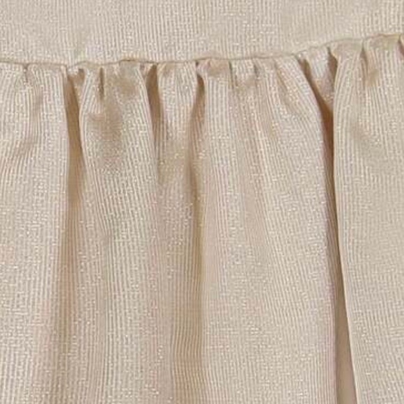 NWT Busy Bees Iris Cap Sleeve Gold Shimmer Dress size 7 - Picture 3 of 5